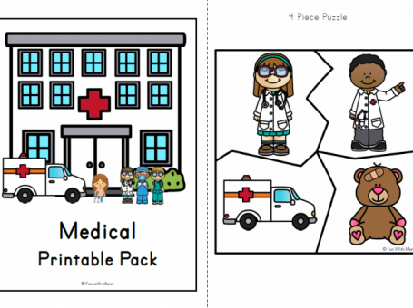《Medical-Printable-Packed》超实用的儿童医疗英语启蒙共90页PDF 百度云网盘下载