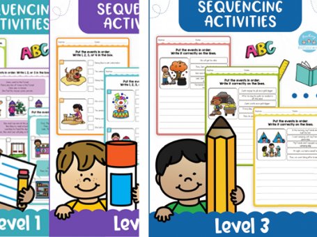 《Sequencing Activities The Bundle》英语句子阅读排序练习册含答案PDF百度云网盘下载