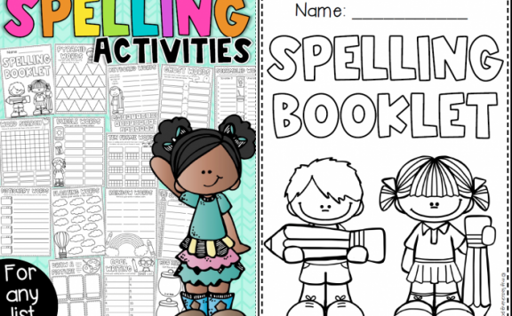 《Spelling Activities – Word Work》30 个趣味拼写小游戏33页PDF 百度云网盘下载