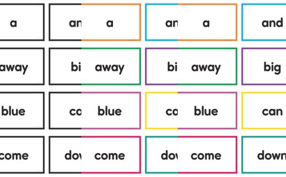 《Dolch Words Pre Primer Sight Words Flash Cards》幼儿高频词闪卡资源 PDF 百度云网盘下载